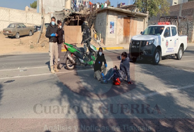 Unidad De Transporte P Blico Embiste A Motociclista En Yauhquemehcan