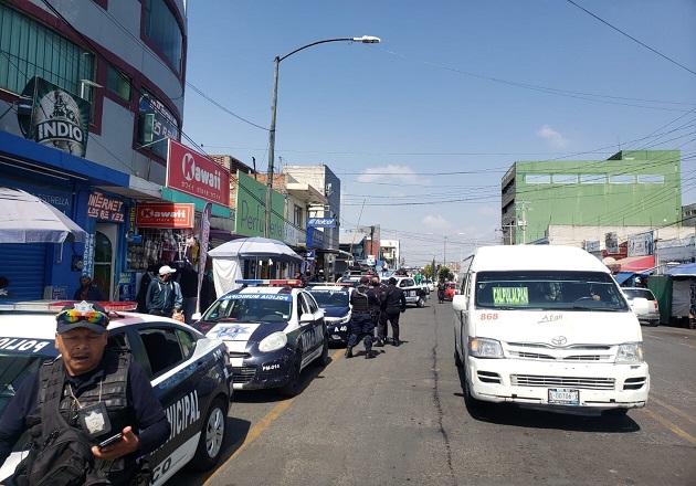 Exitoso Operativo Intermunicipal De Vigilancia En Apizaco Cuarto De