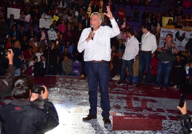 Realiza Adán Augusto López Hernández cierre regional en Tlaxcala