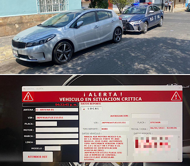 Polic A Municipal De Apizaco Asegura Veh Culo Involucrado En Robo Con