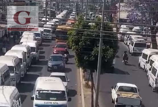 Cierran Transportistas La Federal Tlaxcala Puebla En Protesta Por