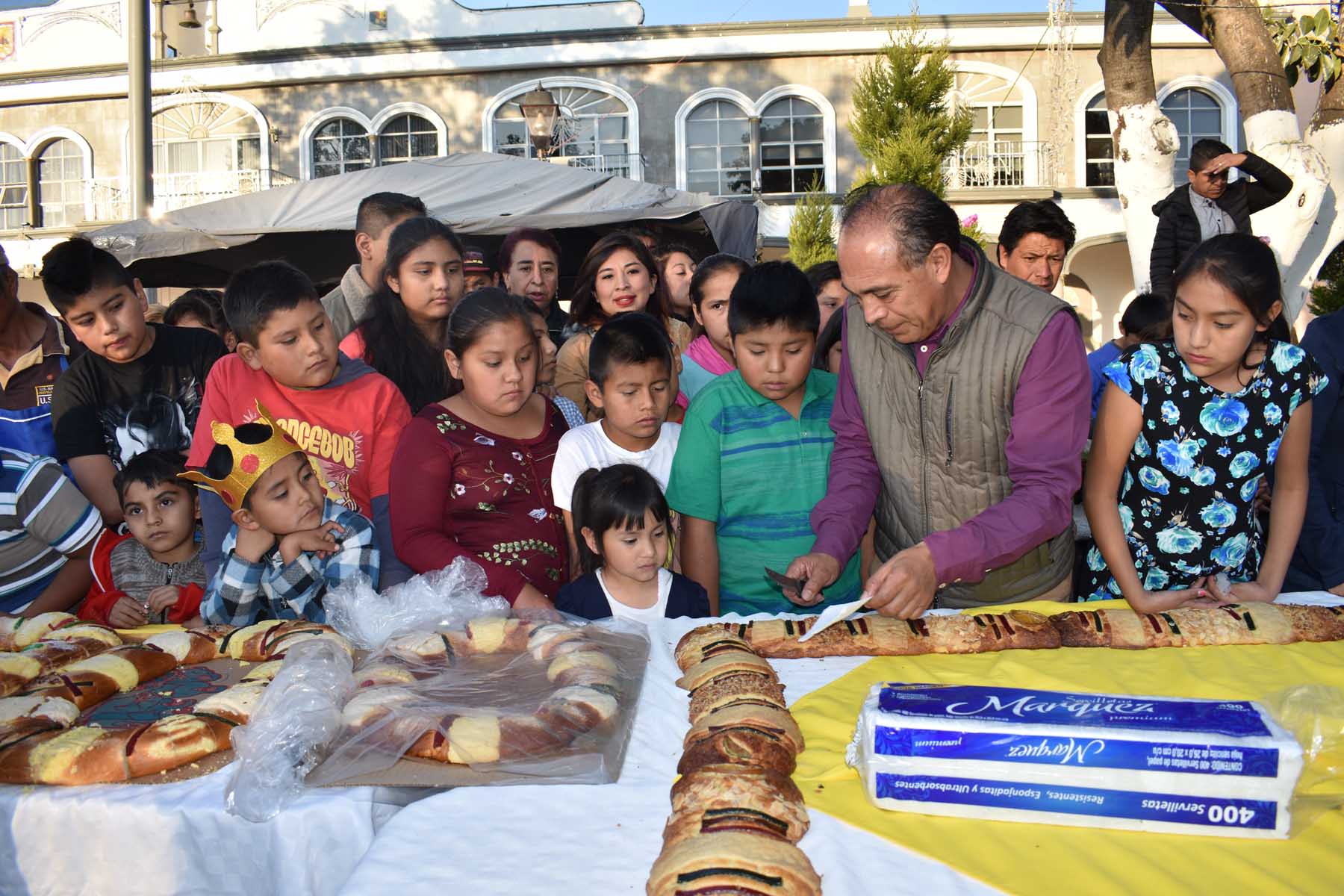 Festejan Día de Reyes en Zacatelco