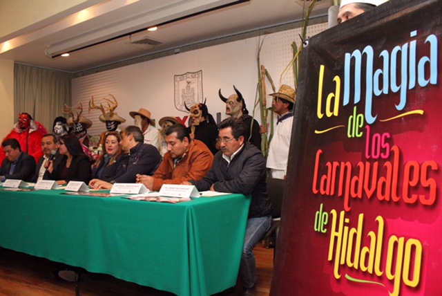 Presentan en Tlaxcala "La Magia de los Carnavales de Hidalgo"