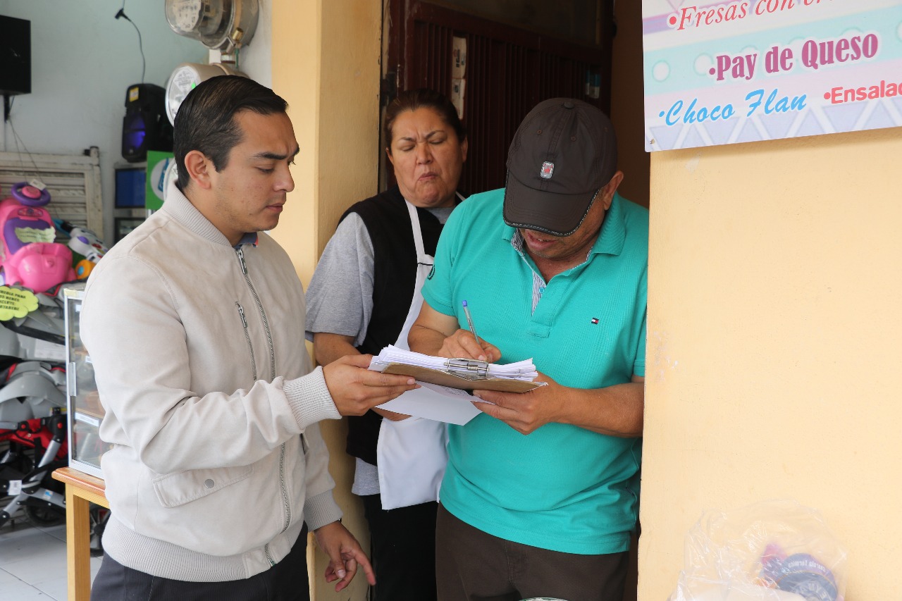 Anuncian decomiso de mercancías a quien obstruya las calles en Apizaco