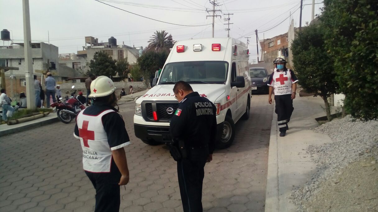 Derrapa motociclista en la Tlaxcala-Puebla