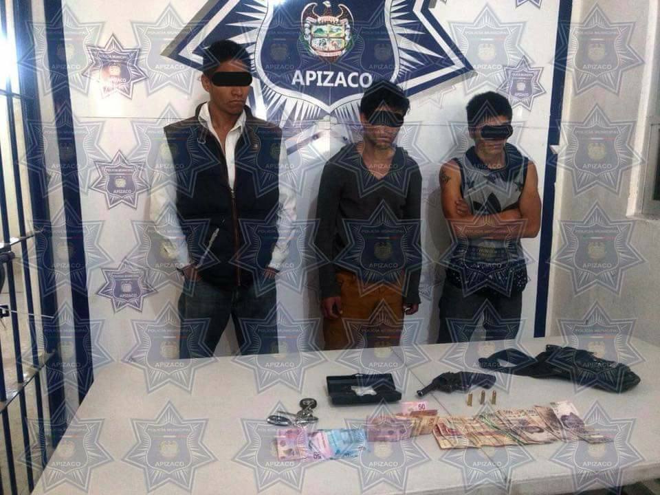 Policía de Apizaco pone a disposición a 18 personas por múltiples delitos