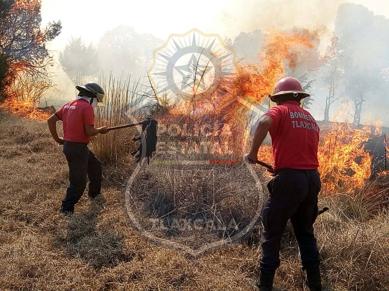 Atienden bomberos de Tlaxcala 5 fugas de gas y 28 incendios