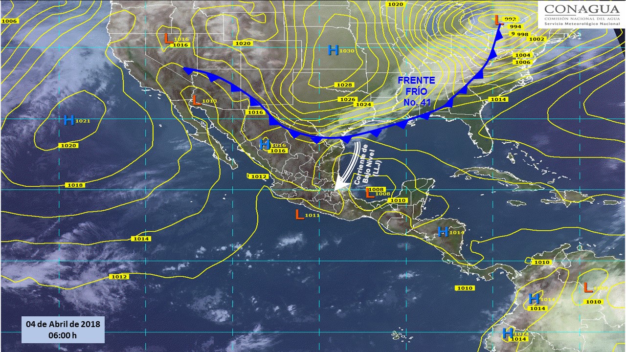 Se prevén intervalos de chubascos con tormentas fuertes para Tlaxcala