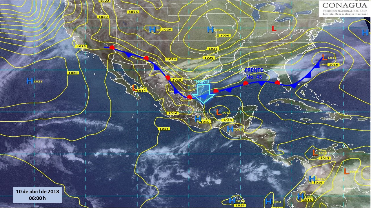 Se prevén intervalos de chubascos con tormentas fuertes para Tlaxcala