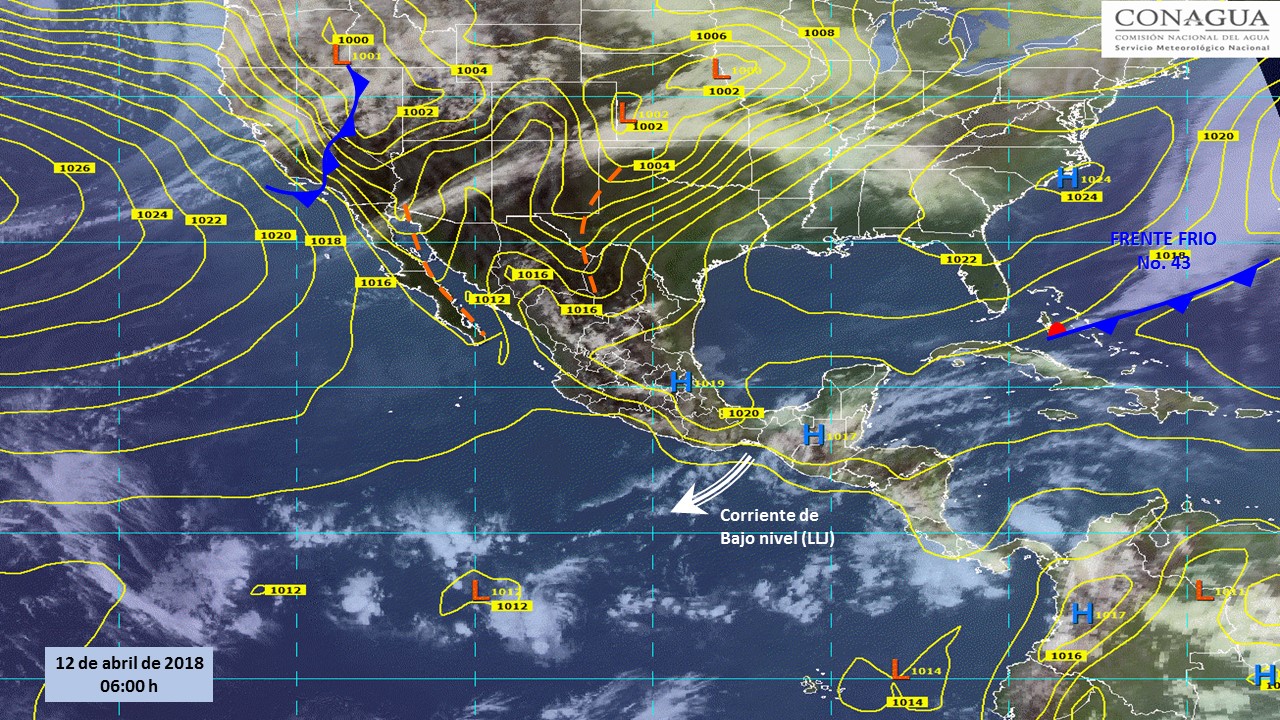 Prevalece el pronóstico de lluvias conchubascos para Tlaxcala