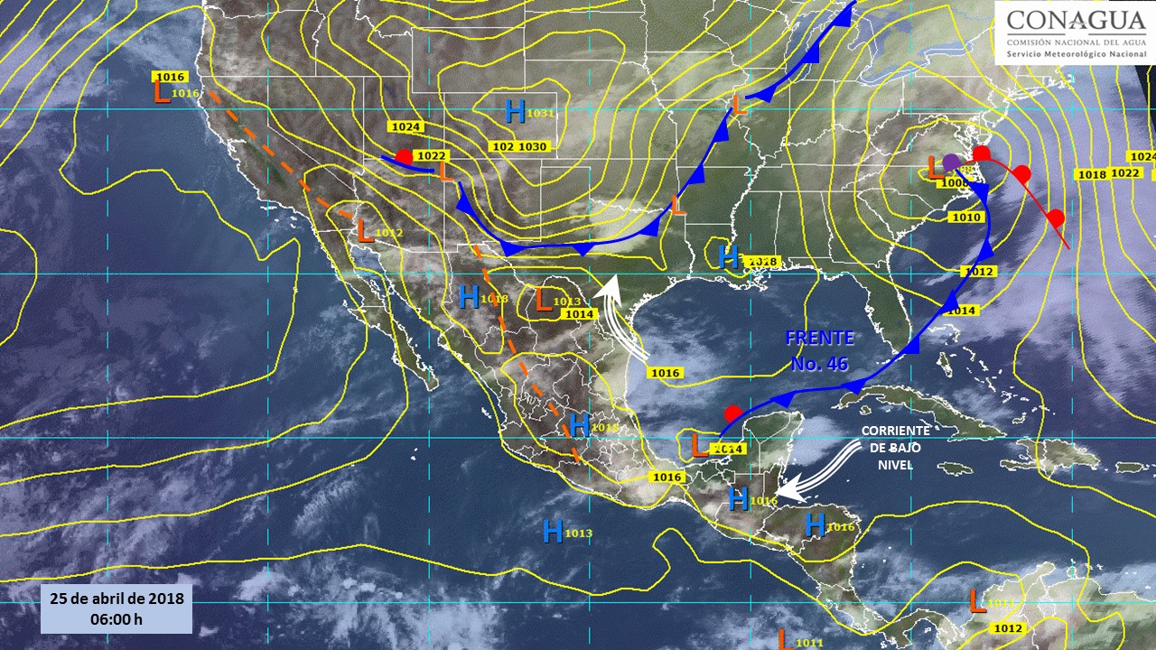 Se prevén lluvias con chubascos para Tlaxcala