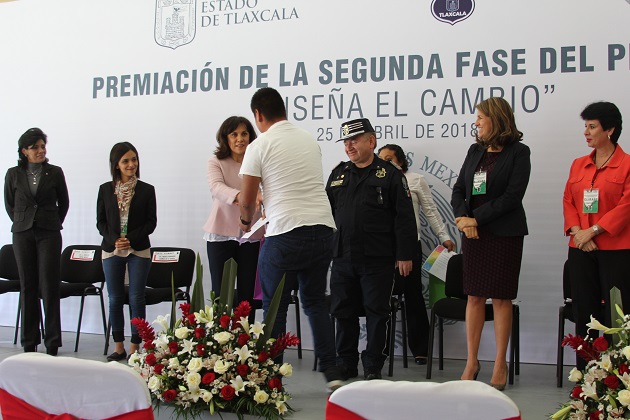 Tlaxcala obtuvo el tercer lugar en programa Diseña el Cambio