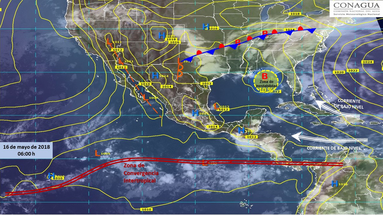 Se prevén ambiente cálido y lluvias aisladas para Tlaxcala