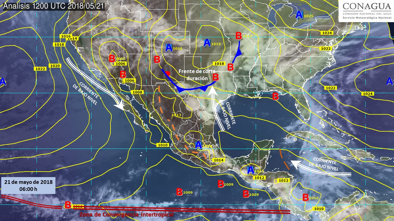 Se prevén lluvias con intervalos de chubascos para Tlaxcala