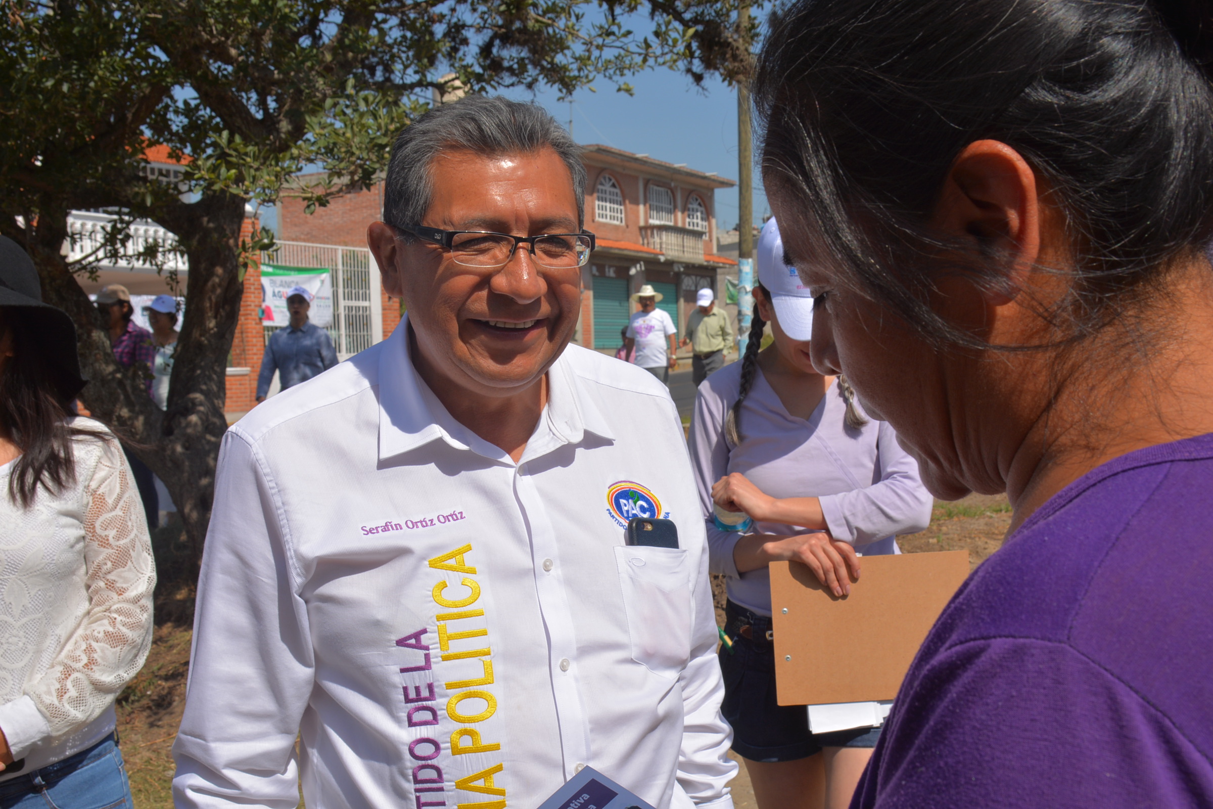 La buena política toca puerta en Atlahapa con Serafín Ortiz