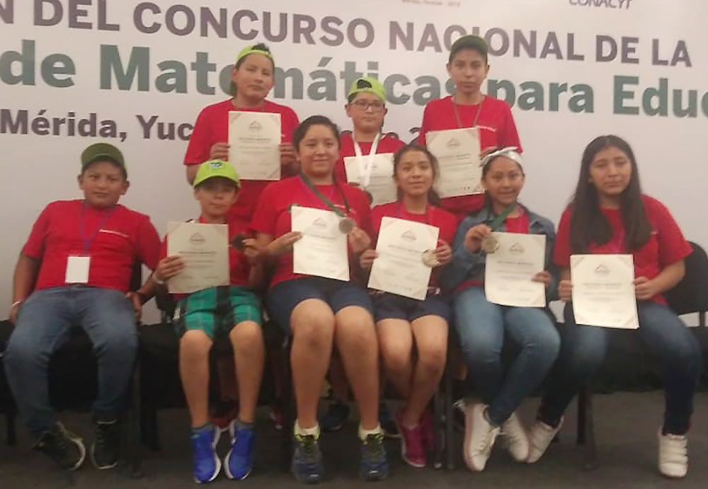 Gana Tlaxcala seis medallas en Olimpiada de Matemáticas