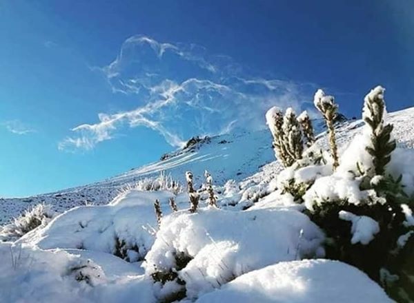 Resultado de imagen para No es Davos, ni Aspen Â¡es la Malintzi!, postales invernales desde Tlaxcala