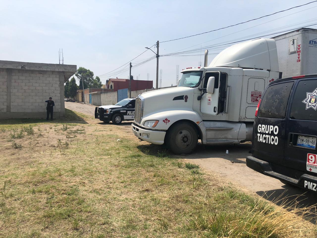 Recupera policía tráiler y mercancía robada en Zacatelco - Cuarto de Guerra  Tlaxcala