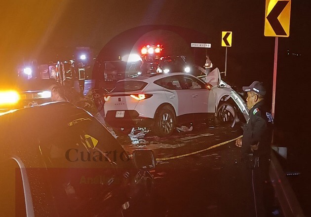 Una mujer muerta y tres heridos por fuerte encontronazo en la autopista Tlaxcala-Puebla