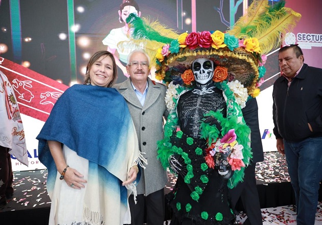 Chiautempan presente en el 16° Festival de Tradiciones de Vida y Muerte 2022 'Xcaret-Riviera Maya'