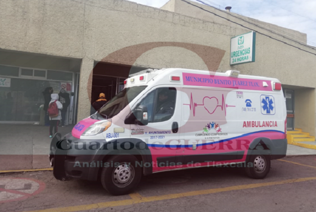 Nace un bebé en la ambulancia de Benito Juárez