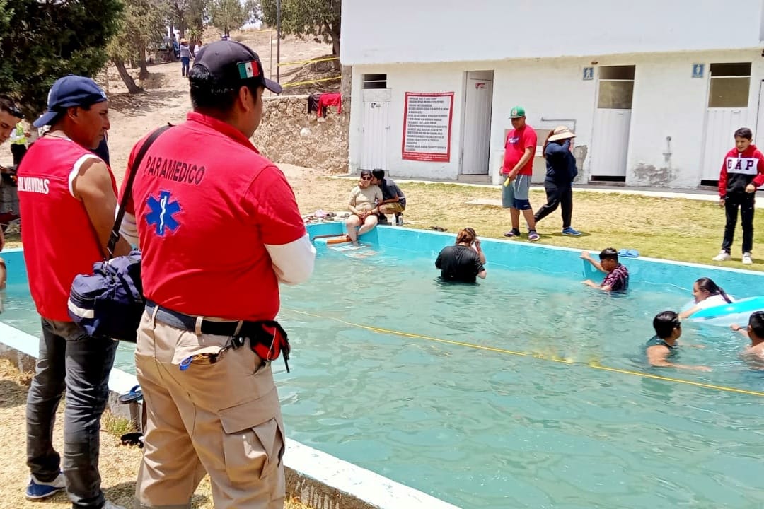 Verifica Protección Civil de Huamantla la correcta operación de balnearios  y albercas - Cuarto de Guerra Tlaxcala