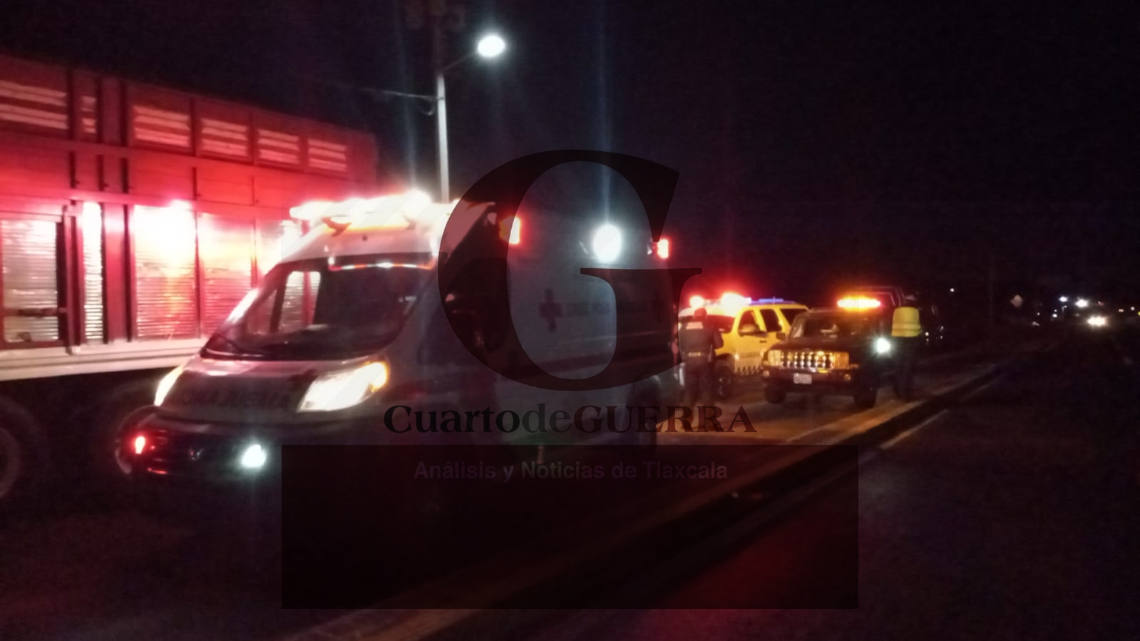 Tres Personas Heridas Por Choque Entre Un Camión Y Una Camioneta En La México Veracruz Cuarto