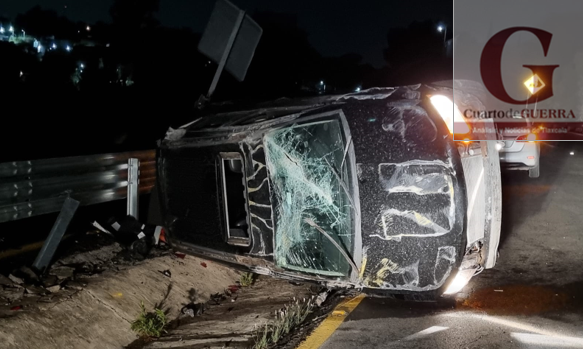 Automovilista En Aparente Estado Etílico, Sufre Volcadura, En La ...