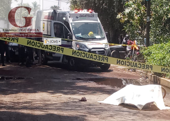 Fallece hombre de la tercera edad al caer de su bicicleta, en Zacatelco