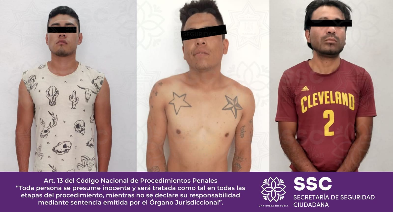 Asegura Policía Estatal a un hombre por violencia de género y a dos por  allanamiento de morada, en Tlaxcala - Cuarto de Guerra Tlaxcala