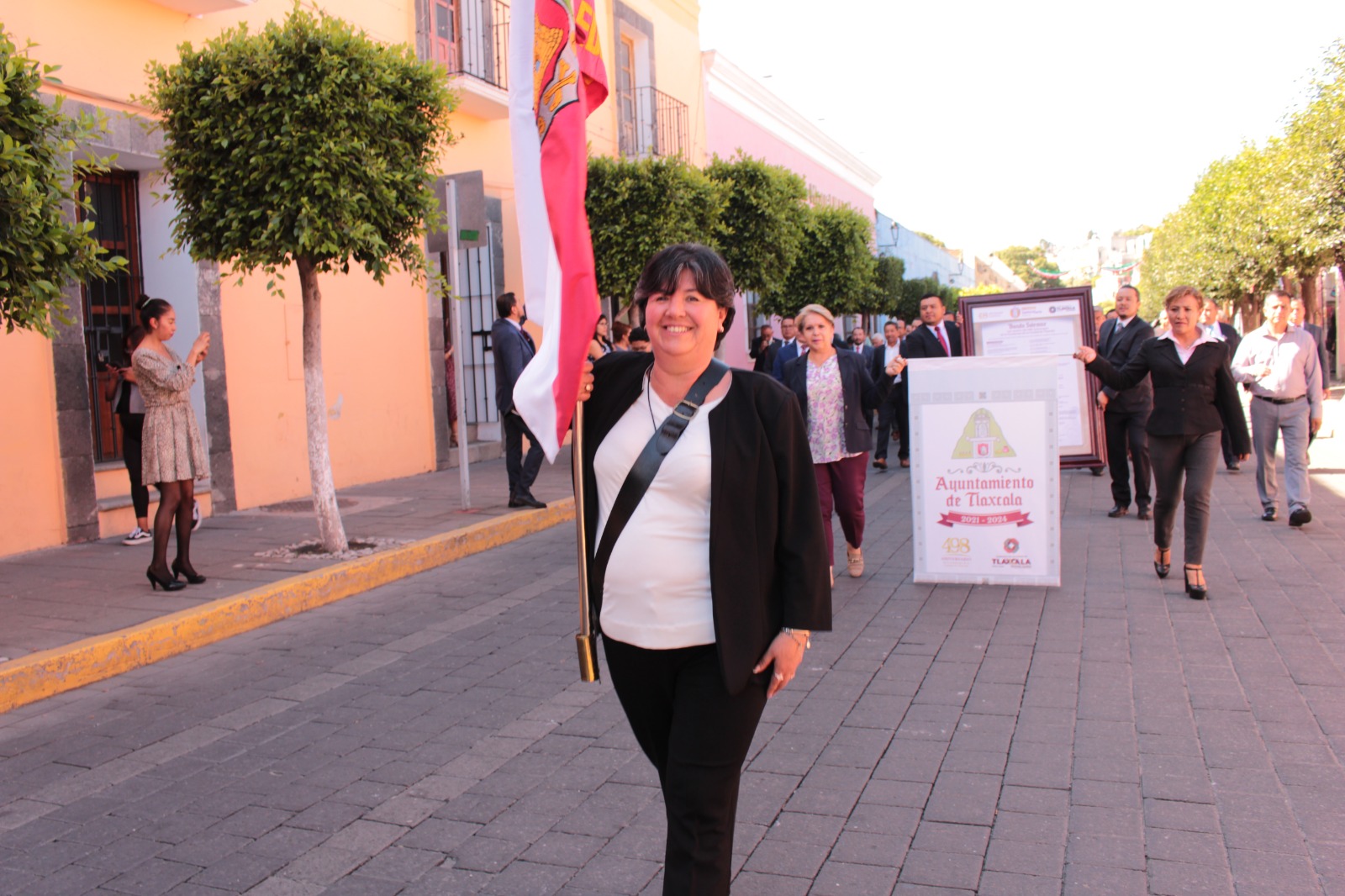 Preside Maribel Pérez Arenas inicio de festividades por 498 Aniversario de la Fundación de la Ciudad de Tlaxcala