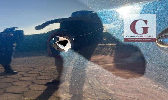 Sujetos armados irrumpen en Cecyte de Xicohtzinco; roban camioneta de docente