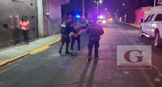 En Ayometla y Santa Cruz Tlaxcala se salvan sujetos de ser linchados; uno fue rociado con gasolina