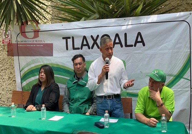 Presenta el PVEM a Librado Muñoz como candidato a la alcaldía de Tlaxcala