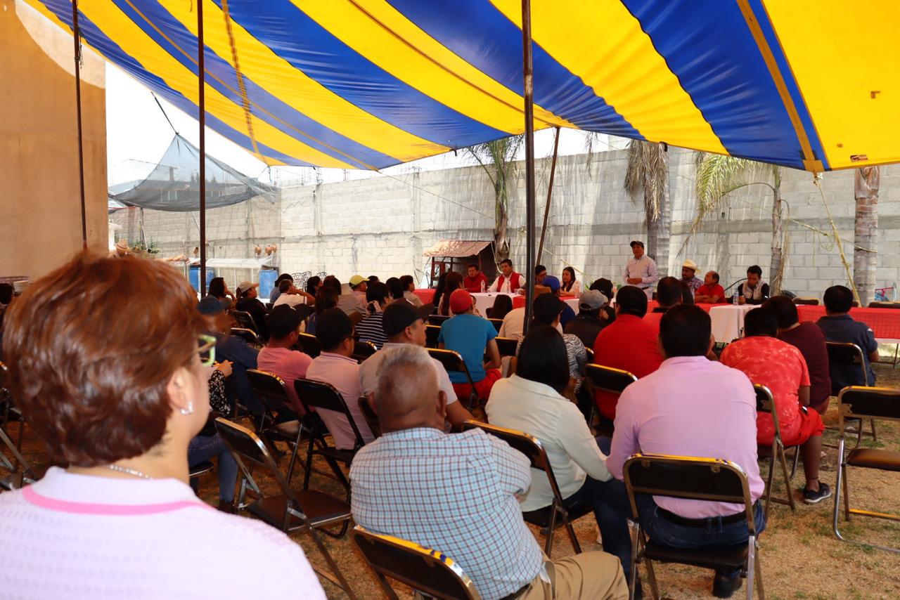 Sandra Cortés Águila inicia boyante campaña a diputada por el Distrito XIII; la reciben con entusiasmo en Nativitas