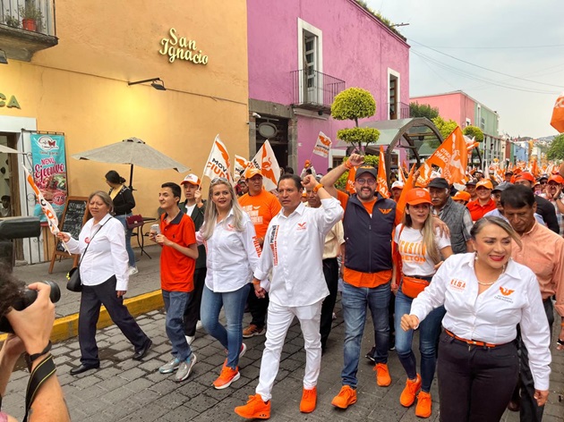 Contundente inicio de campaña de Luis Antonio Herrera en Tlaxcala capital; advierte que dejará fuera a ‘oportunistas’