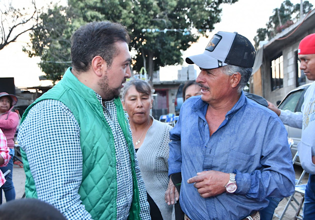 Apoyan en pueblo de Benito Juárez proyecto de continuidad de Chava Santos para Huamantla