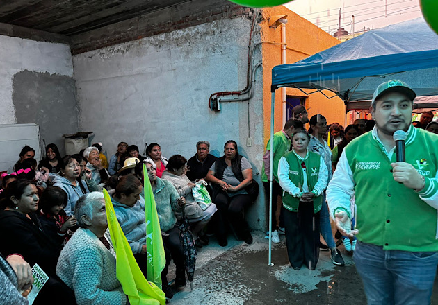 Vecinos del barrio de San Antonio respaldan proyecto de Chava Santos para Huamantla