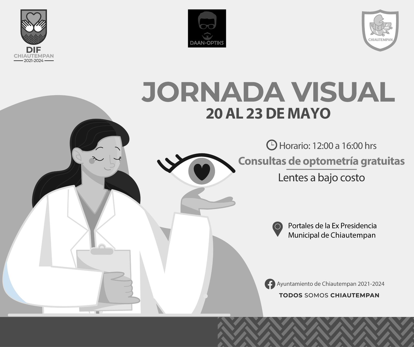 Invita Ayuntamiento de Chiautempan a Jornada Visual