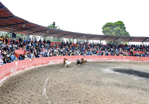 Emocionante primera charreada en la Feria de Huamantla 2024