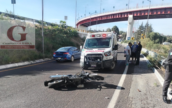 Joven de 20 años sufre accidente en el Molinito