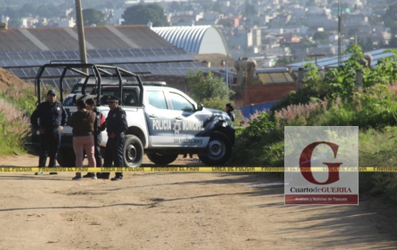 Encuentran a hombre sin vida y con impactos de arma de fuego, entre San Pablo del Monte y Puebla