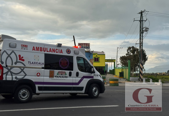 Operador de tráiler muere hospedado en hotel de Calpulalpan tras supuesta complicación de salud