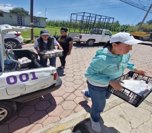 SEDIF realiza intervención integral a favor de afectados por explosión en Xaloztoc