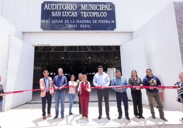 Continúa la entrega de obra pública en los municipios de Tecopilco y Yauhquemehcan