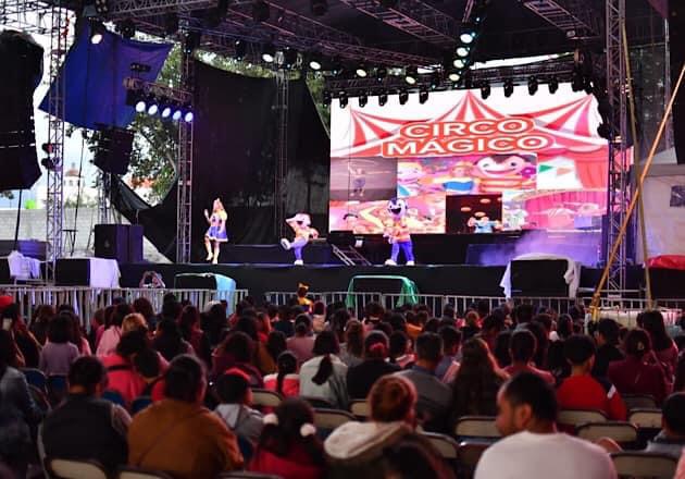 Fiesta y diversión en el Festival de las Niñas y los Niños de la Feria Huamantla 2024