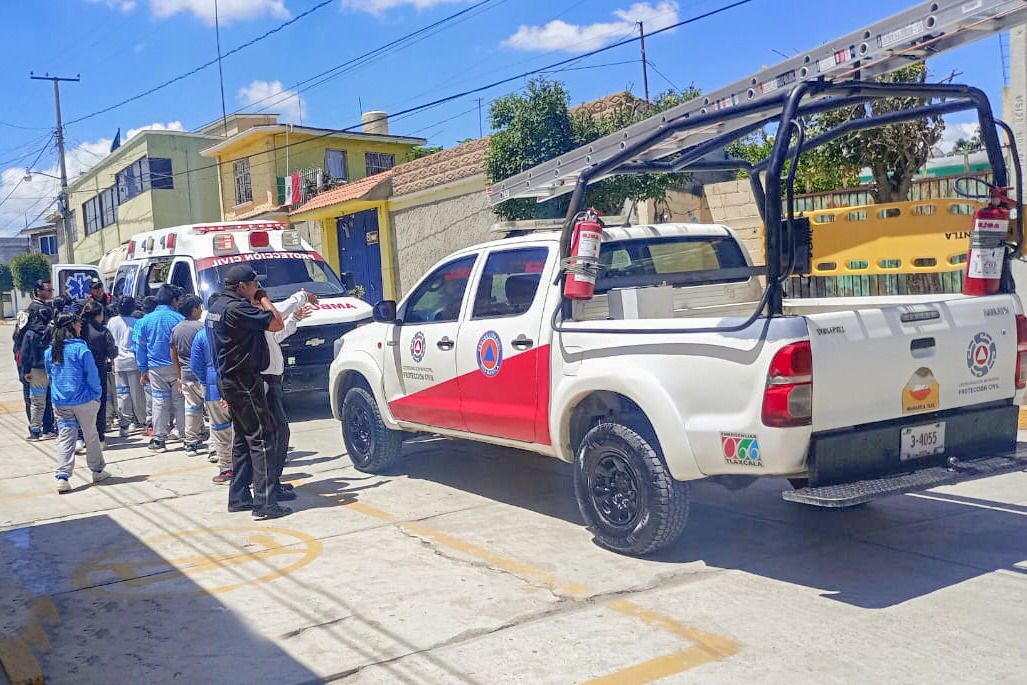 Con divertidas dinámicas Policía de Huamantla enseña temas de seguridad a estudiantes