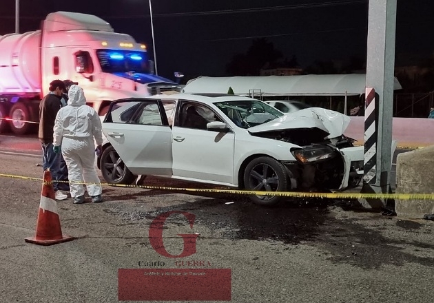 Trágico accidente de tránsito  deja a un hombre sin vida en carretera Chiautempan-Apizaco