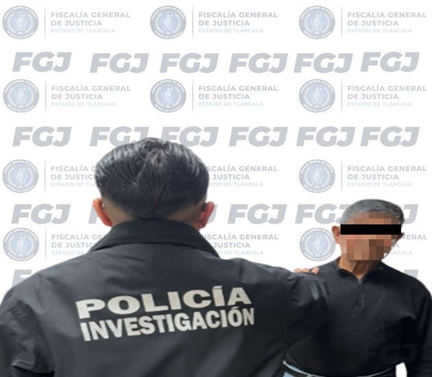 Policía de Investigación aprehende en Huamantla a hombre por despojo: FGJE