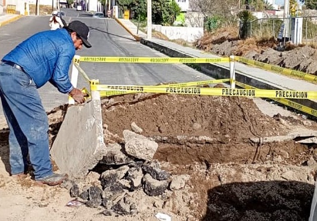 Realiza Capamh mejoras en el servicio de agua potable en la línea principal del pozo Lienzo Charro